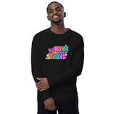 Romi Strong organic raglan sweatshirt